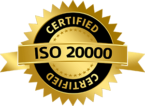 ISO 20000 Certified